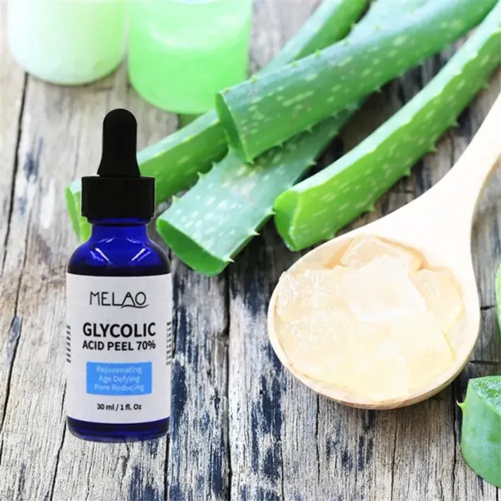 Melao Glycolic Deep Acid Peel 70% Brightening Exfoliate 30ml  