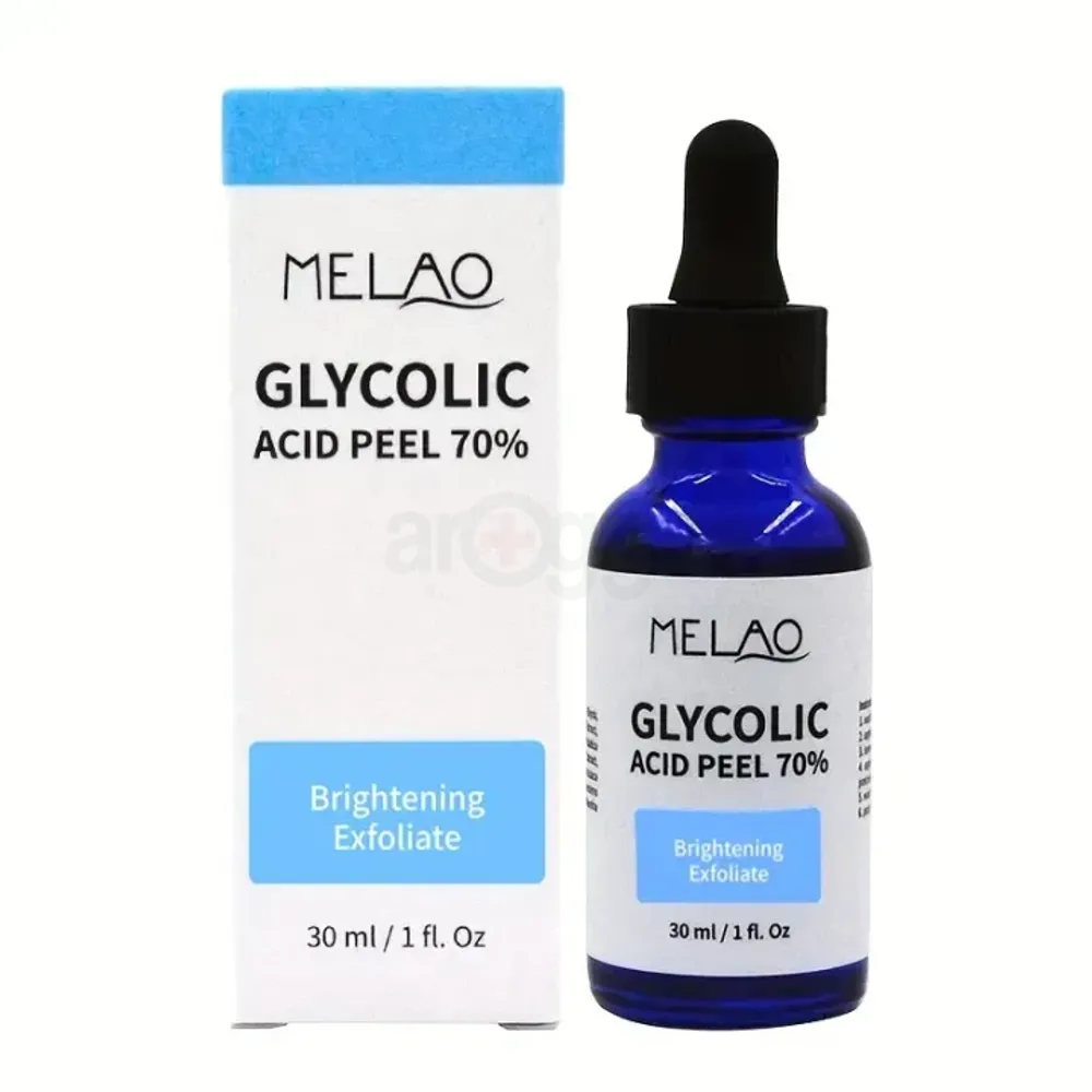 Melao Glycolic Deep Acid Peel 70% Brightening Exfoliate 30ml  
