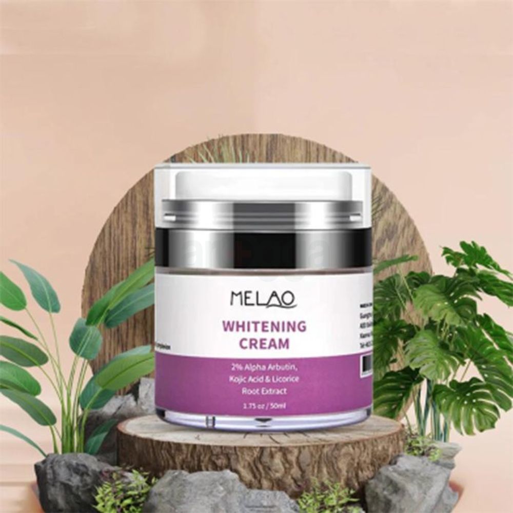 Melao 2% Alpha Arbutin, Kojic Acid & Licorice Root Extract Whitening Cream 50ml  