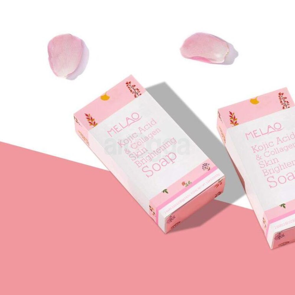Melao Kojic Acid & Collagen Skin Brightening Soap (Pack of Two)  