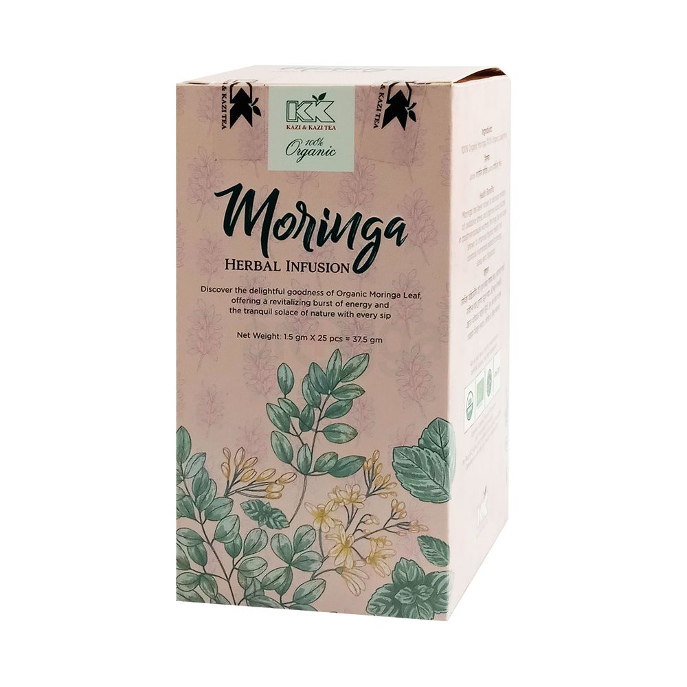 Kazi & Kazi Moringa Herbal Infusion Tea 25's Pack  