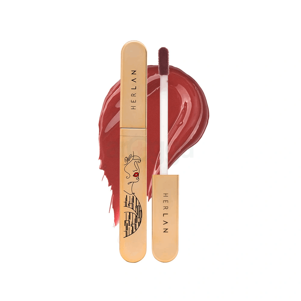 Herlan Airy Matte Liquid Lipstick-Bare Blush (005)  