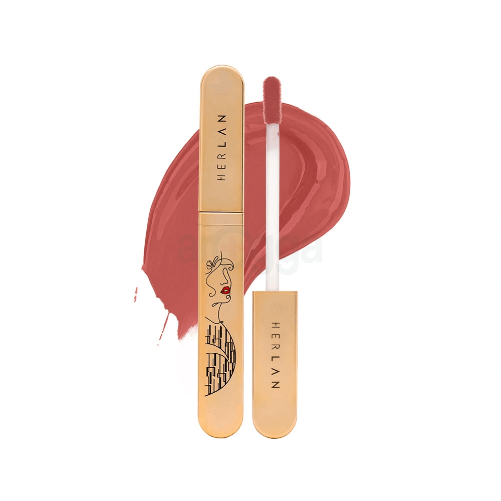 Herlan Airy Matte Liquid Lipstick-Sunlit Sienna (006)  