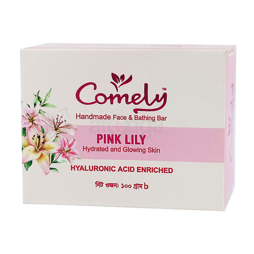 Comely Handmade Soap Pink Lily 100gm  