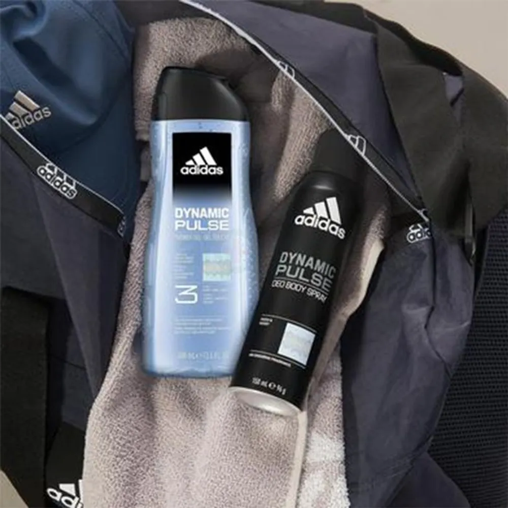 Adidas 3 in 1 Dynamic Pulse Men Shower Gel 400ml  