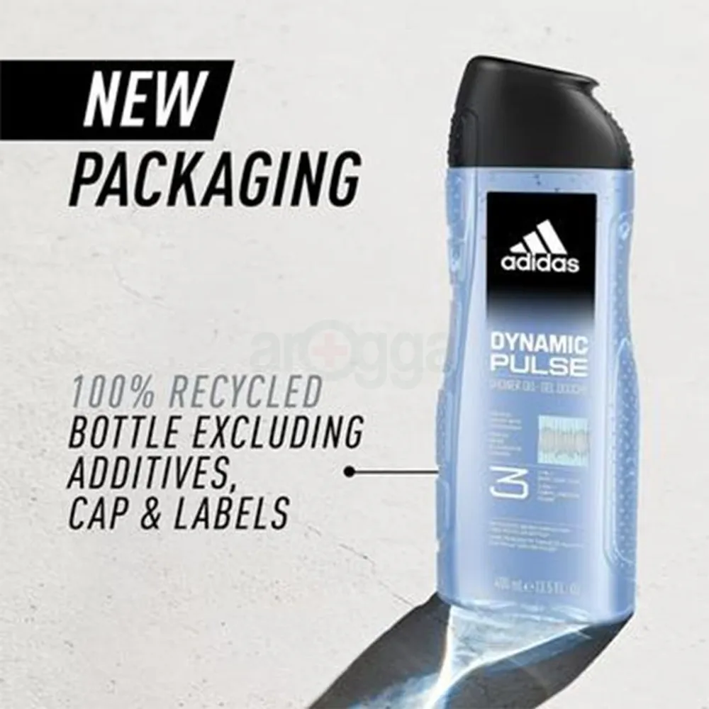 Adidas 3 in 1 Dynamic Pulse Men Shower Gel 400ml  