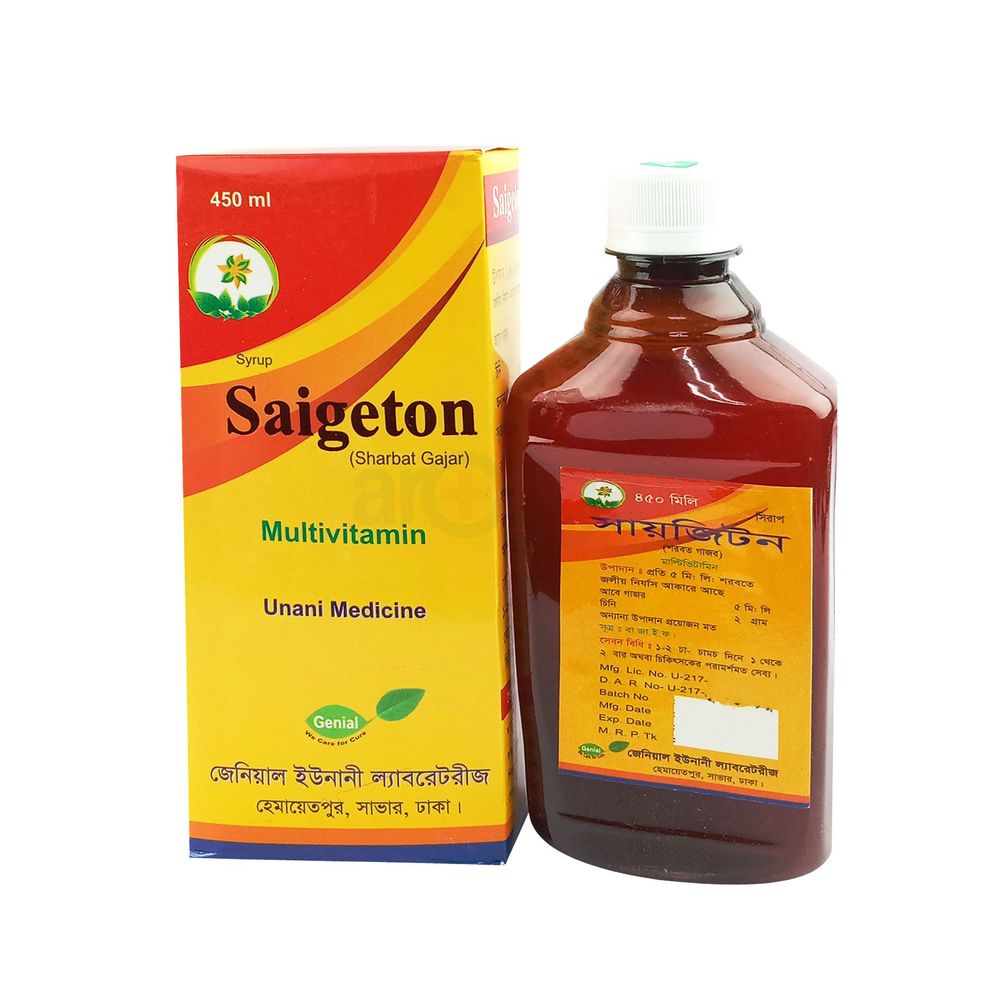 Saigeton 450ml 450ml syrup