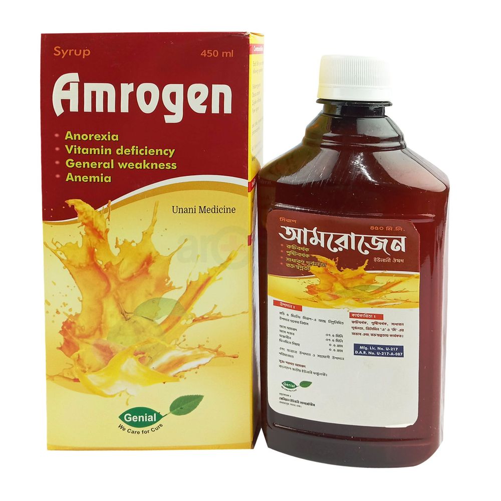 Amrogen 450ml 450ml syrup