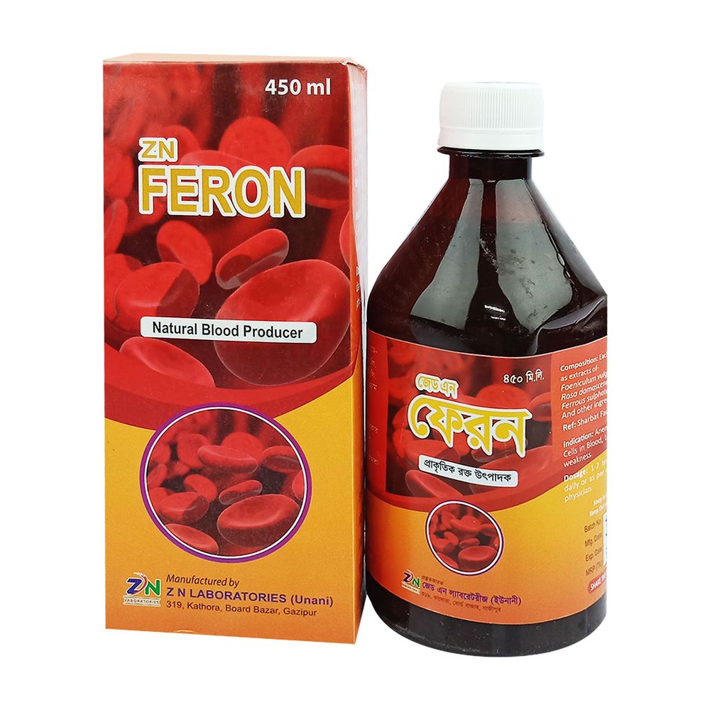 ZN Feron 450ml 450ml syrup