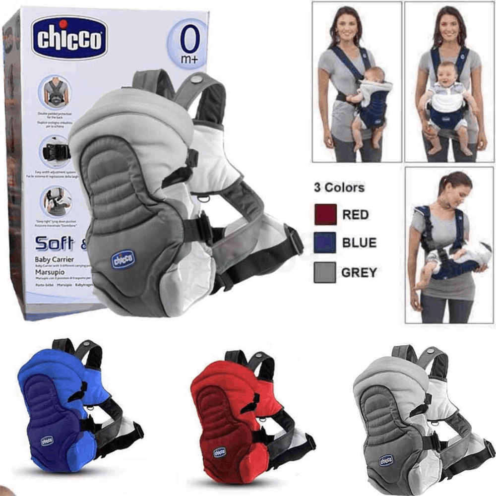 Chicco Soft And Dream Baby Carrier With 3 Carrying Positions Super Comfortable for Baby and Parents  