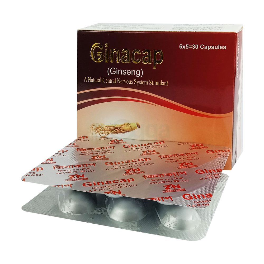 Ginacap 500 (ZN Laboratories)  