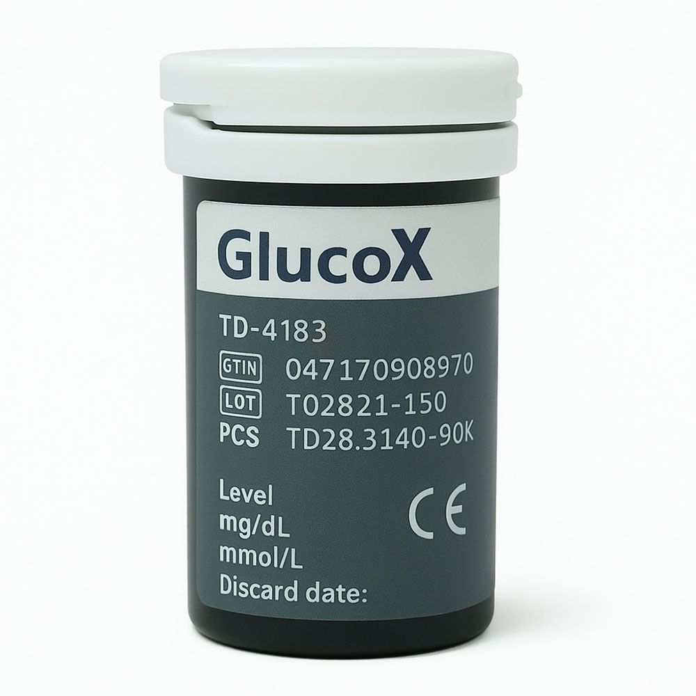 Glucox Blood Glucose Strip 25's Pack  