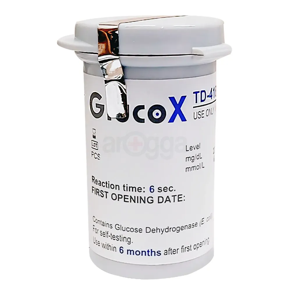 Glucox Blood Glucose Strip 25's Pack  