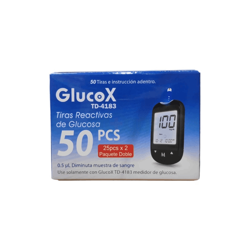 Glucox Blood Glucose Strip 25's Pack  