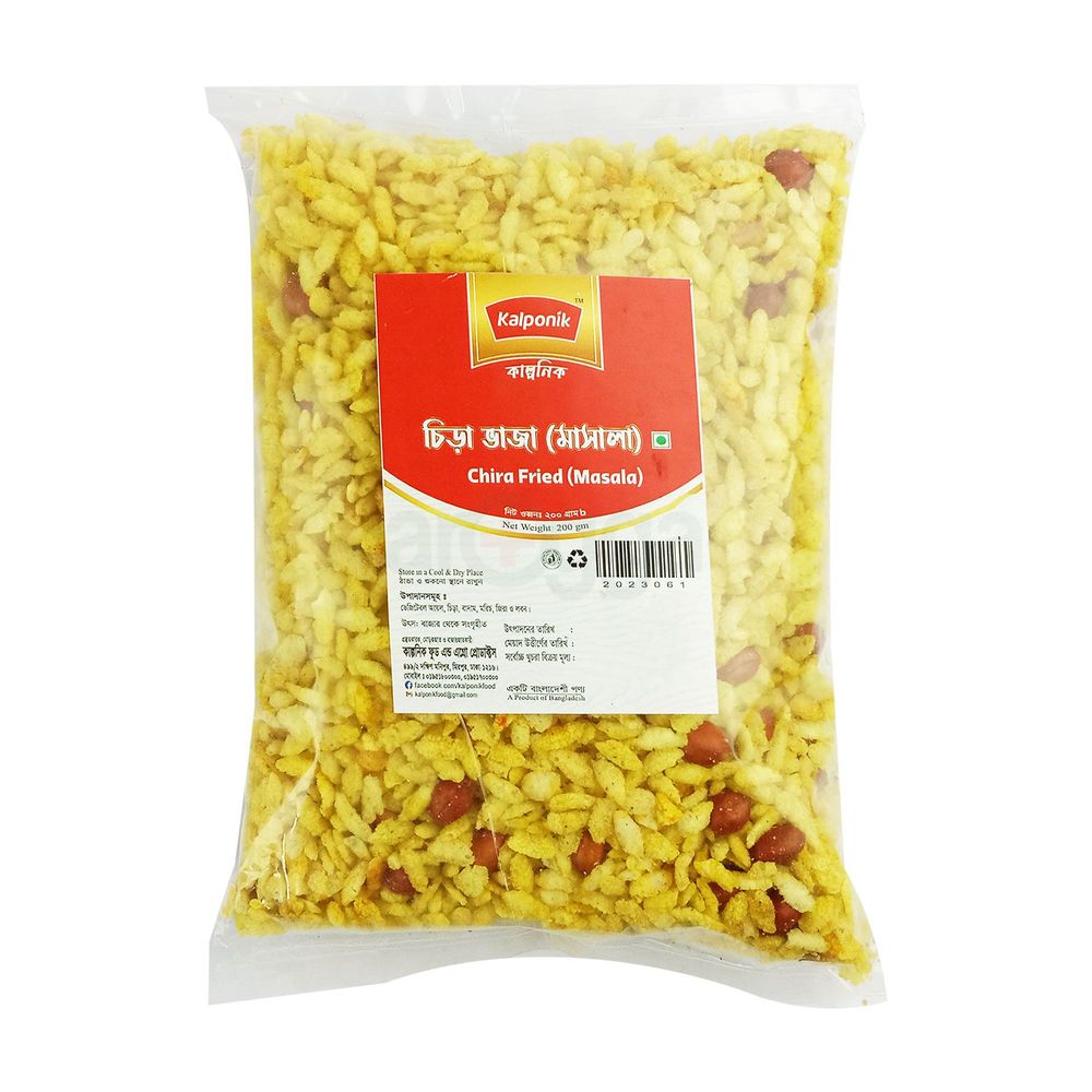 Kalponik Chira Fried (Masala) 200gm  