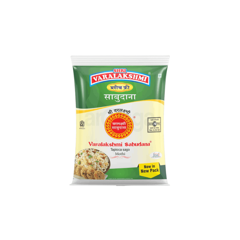 Varalakshmi Sabudana Chemical Free Sago (Mothi) 200gm  