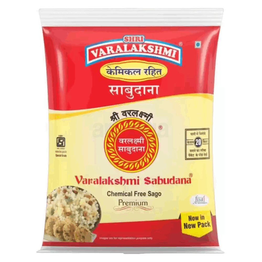 Varalakshmi Sabudana Chemical Free Sago 1kg  