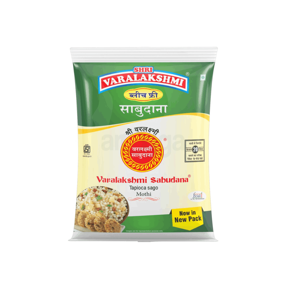 Varalakshmi Sabudana Chemical Free Sago (Mothi) 500gm  