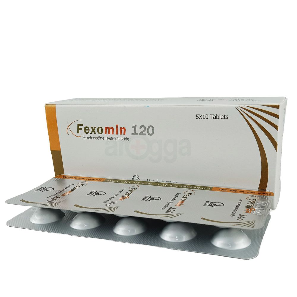 Fexomin 120mg Tablet