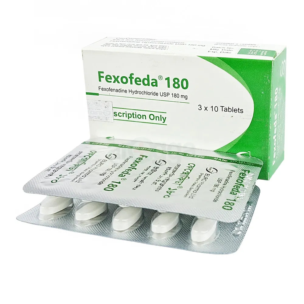 Fexofeda 180mg Tablet