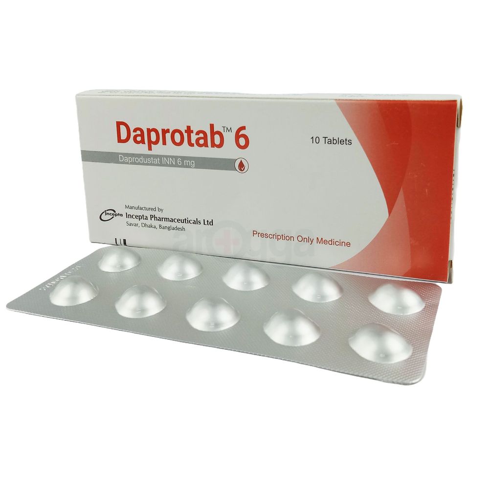 Daprotab 6mg tablet