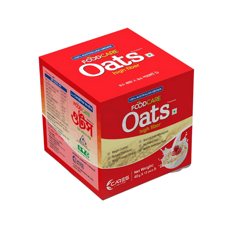 Food Care Oats High Fiber 40g*12pc  