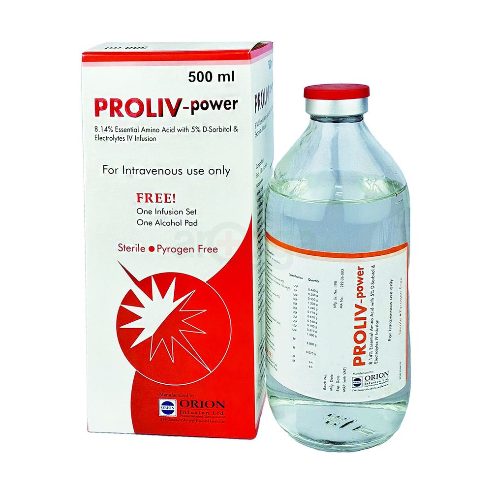Proliv Power IV 8.14%+5% infusion