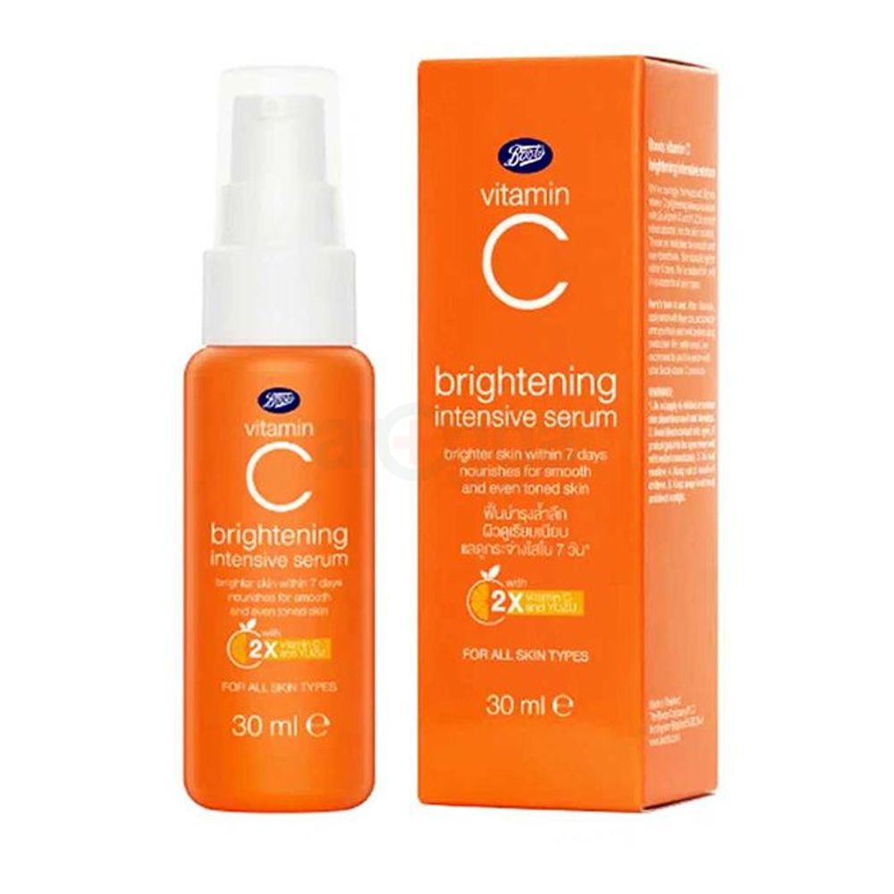 Boots Vitamin C Brightening Intensive Serum for All Skin Types  