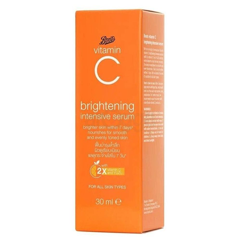 Boots Vitamin C Brightening Intensive Serum for All Skin Types  