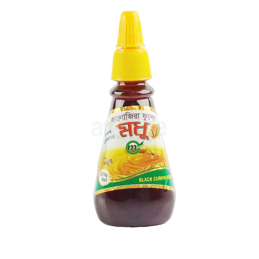Modern Herbal Black Cumin Honey (কালো জিরা ফুলের মধু) 375gm  