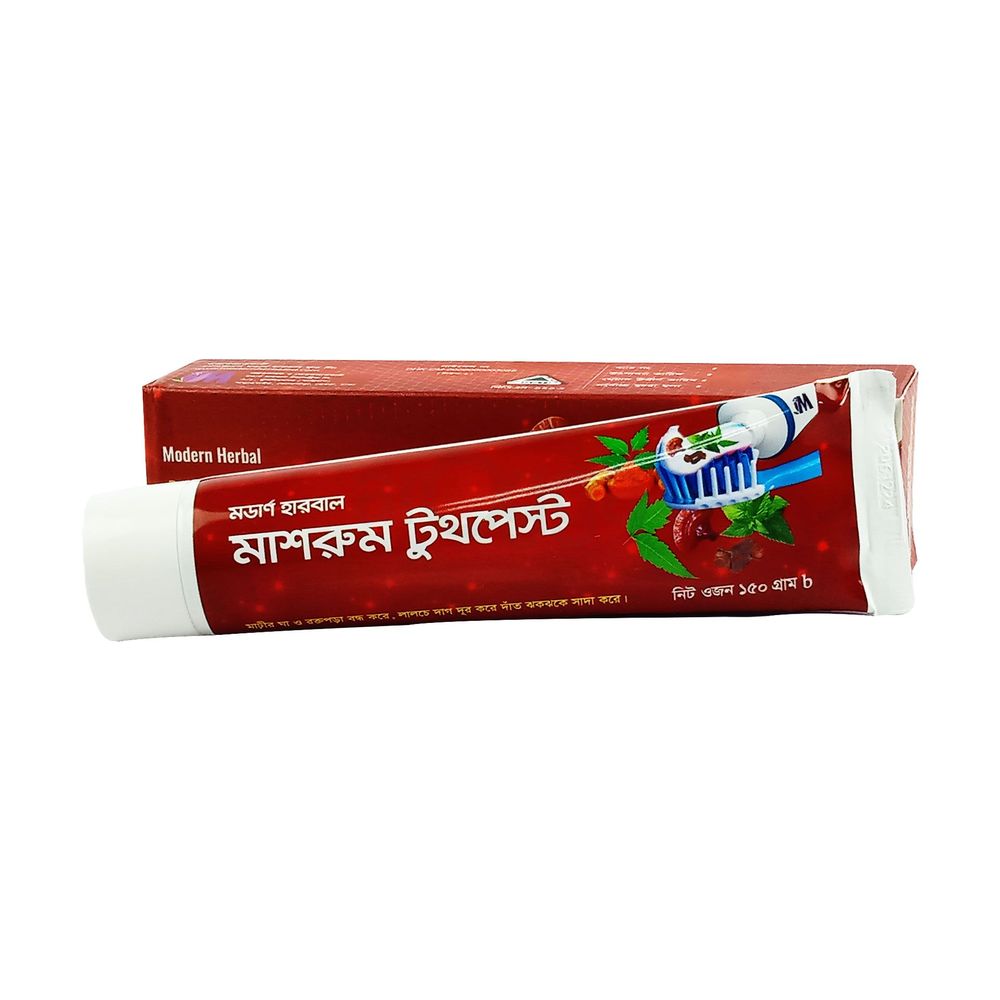 Modern Herbal Mushroom Toothpaste 150gm  