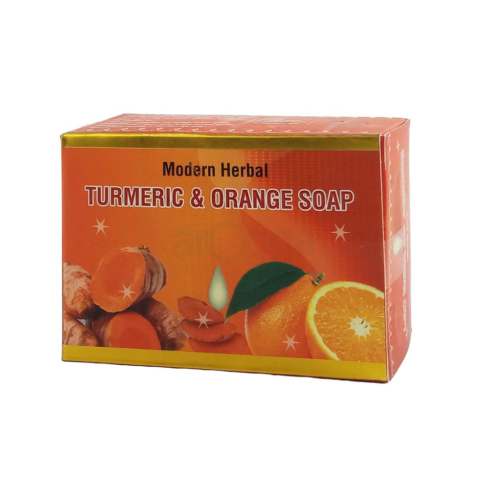 Modern Herbal Turmeric & Orange Soap 100gm  