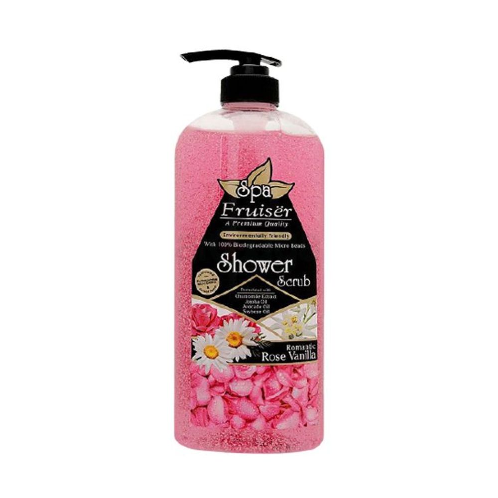 Fruiser Spa Romantic Rose Vanilla Shower Scrub  