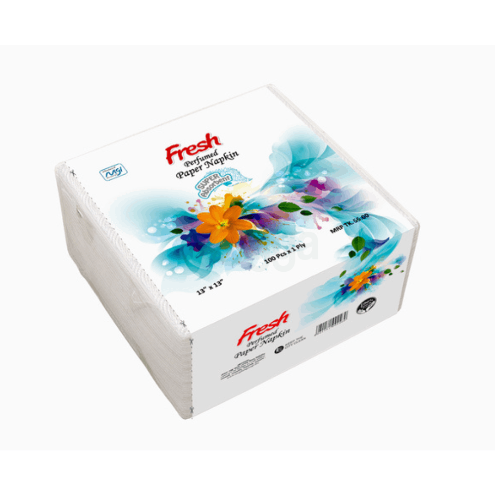 Fresh Paper Napkin Perfumed 100's Pack  