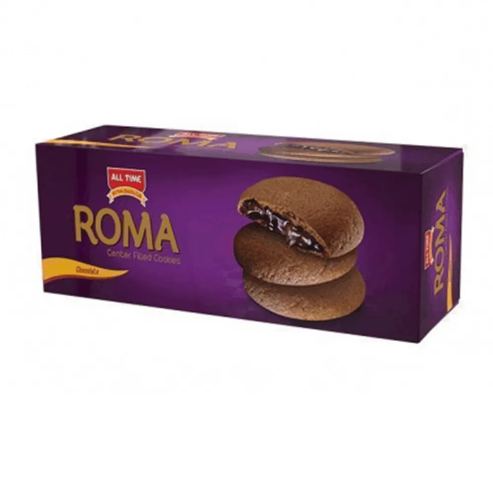 All Time Roma Center Filled Cookies Chocolate 75gm  
