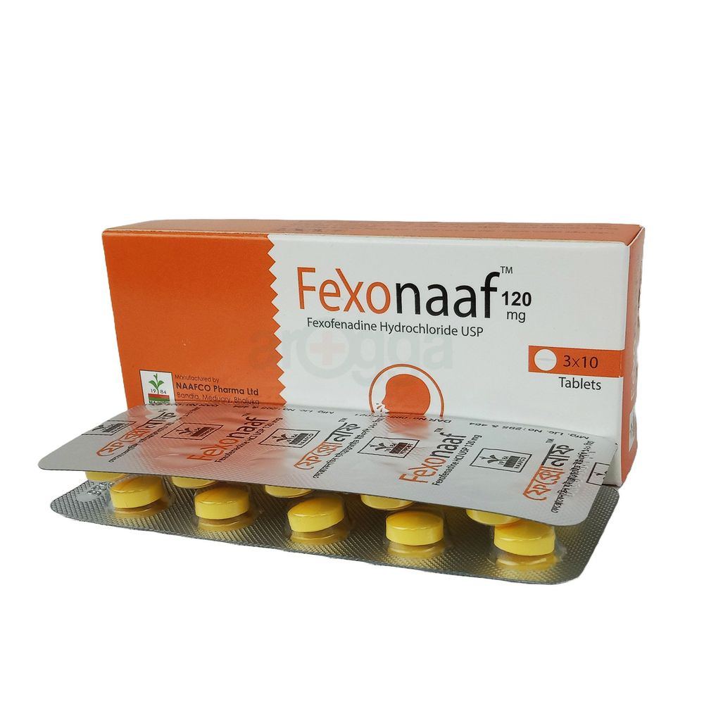 Fexonaaf 120mg Tablet