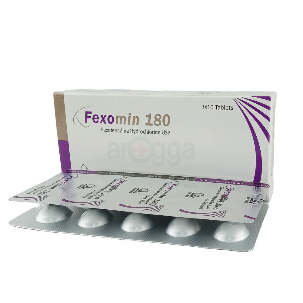 Fexomin 180mg Tablet