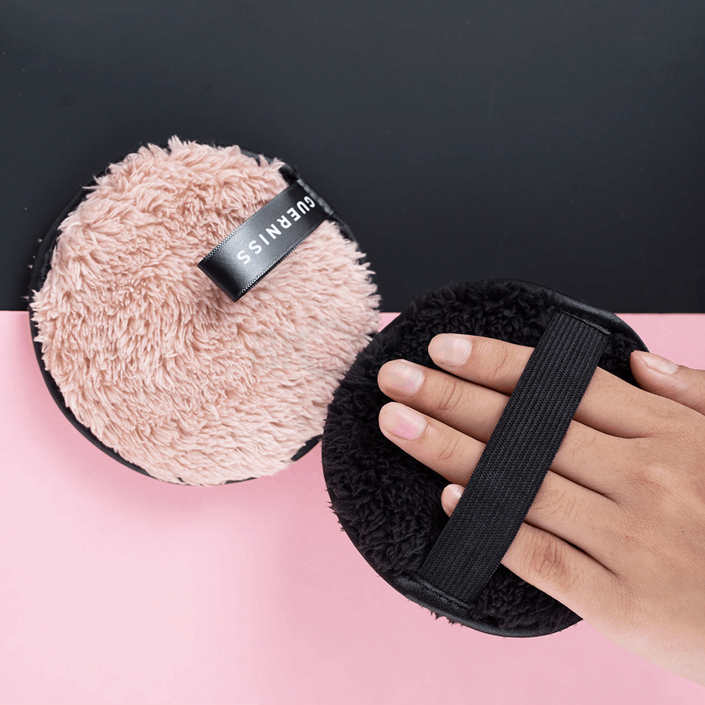 Guerniss Makeup Remover Puff - Pink  