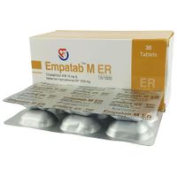 Empatab M ER 10/1000 10mg+1000mg tablet