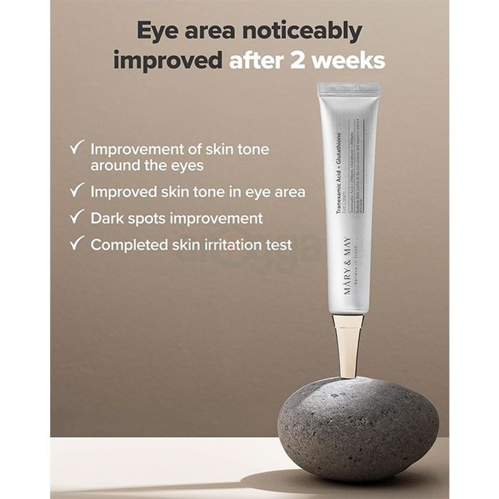 Mary & May Tranexamic Acid + Glutathione Eye Cream  