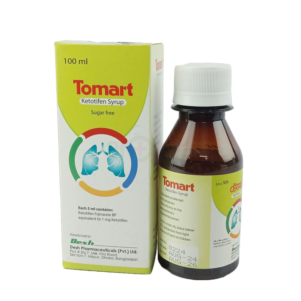 Tomart 1mg/5ml syrup