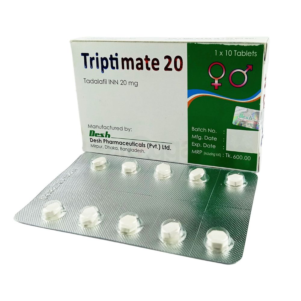 Triptimate 20mg tablet