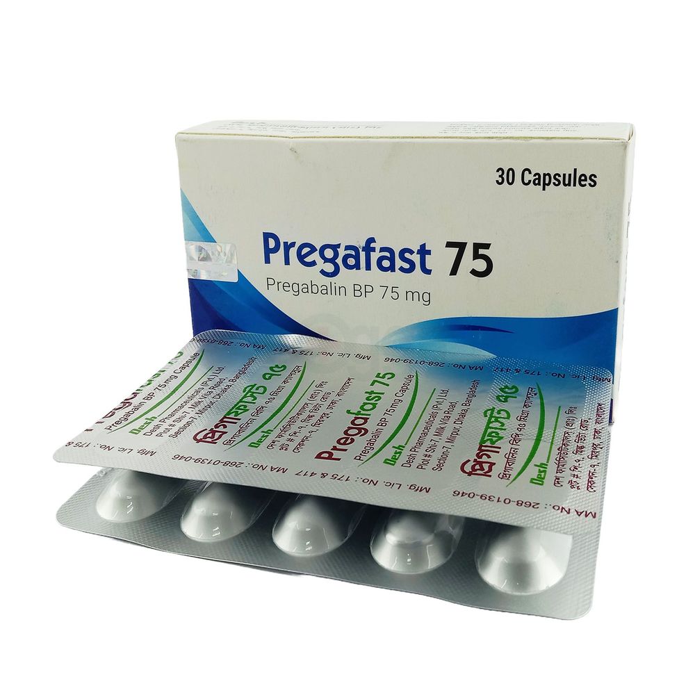 Pregafast 75mg capsule