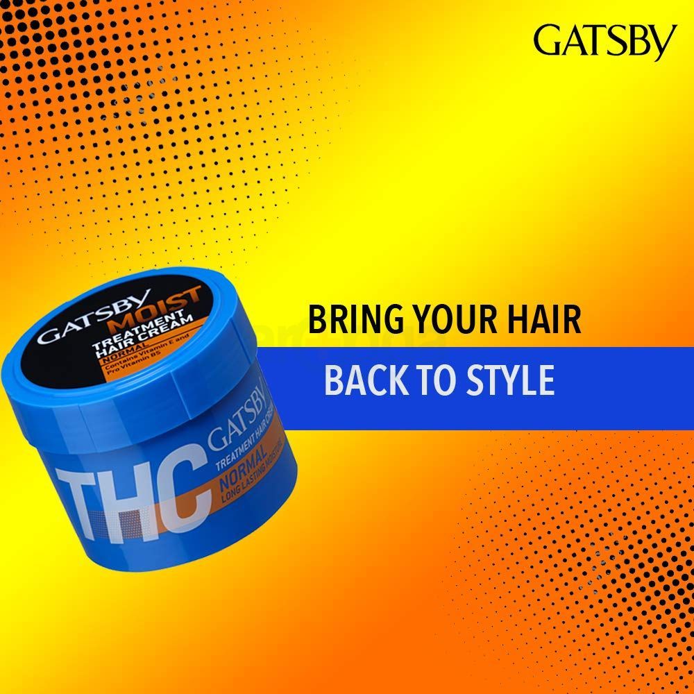Gatsby Long Lasting Moisture Treatment Hair Cream  