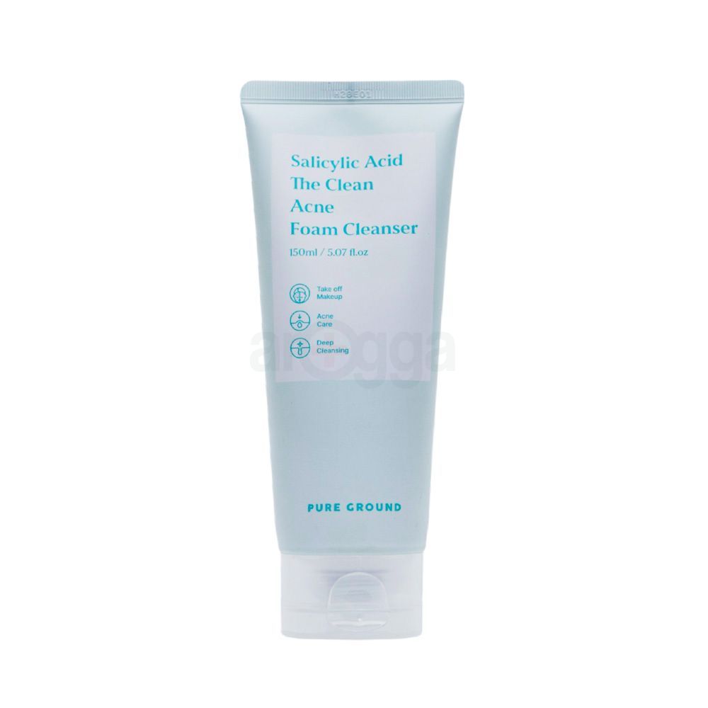 Pure Ground Salicylic Acid The Clean Acne Foam Cleanser 150ml  