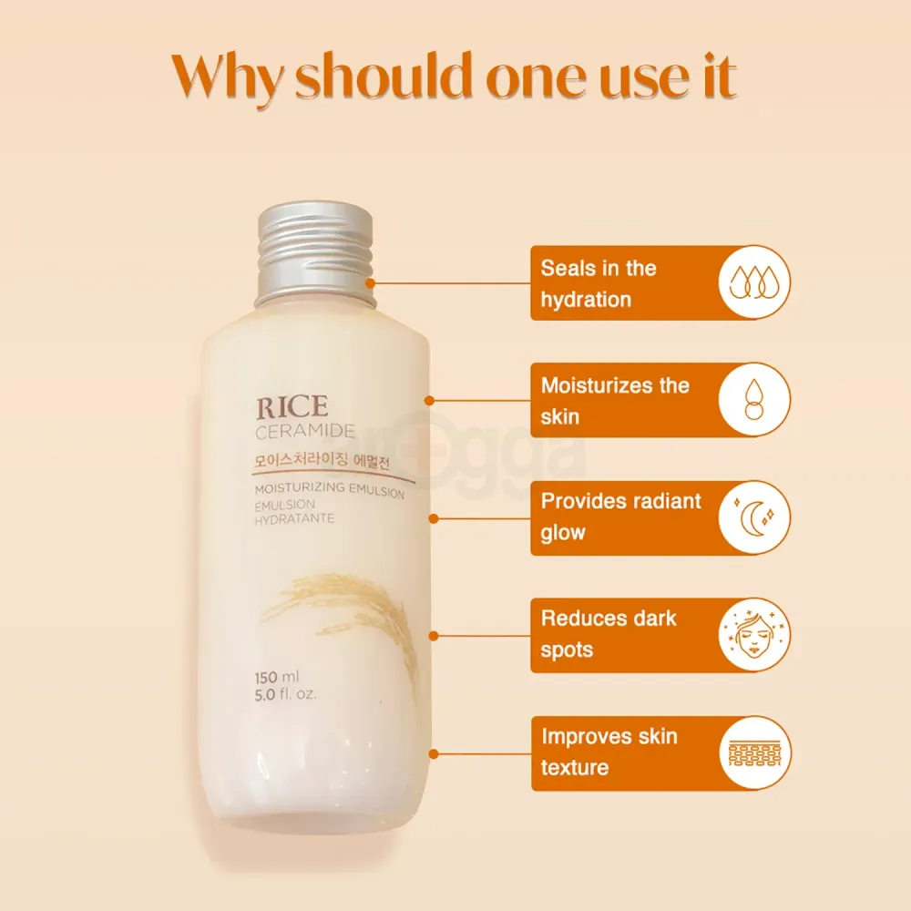 The Face Shop Rice Ceramide Moisturizing Emulsion  
