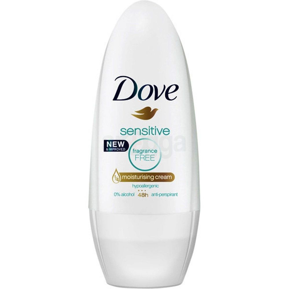 Dove Sensitive Hypoallergic Antiperspirant 48H Roll On 40ml  