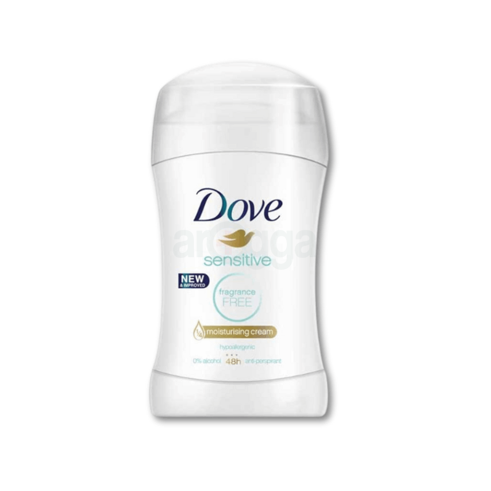 Dove Sensitive Hypoallergic 48H Antiperspirant Stick 40ml  