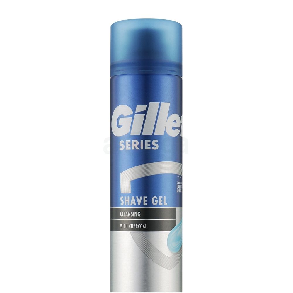 Gillette Series Cleansing Shave Gel with Charcoal  