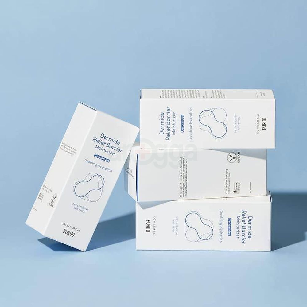 Purito Dermide Relief Barrier Moisturizer for Dry and Sensitive Skin  